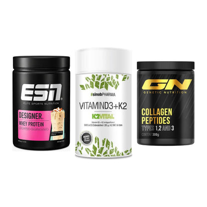 Regenerations-Set: ESN Designer + Sinob Vitamin + GN Peptan – alle enthaltenen Artikel