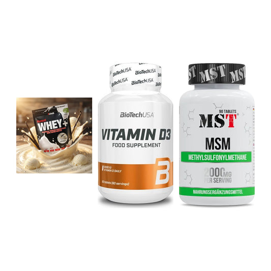 Regenerations-Set: Sinob Honest + BioTech Vitamin + MST MSM 2000 / – alle enthaltenen Artikel