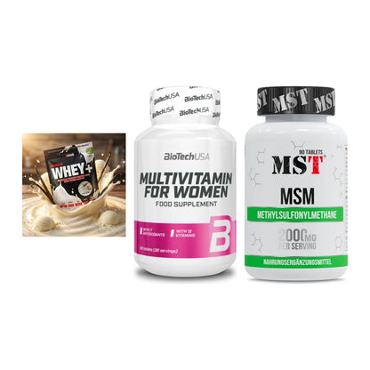 Regenerations-Set: Sinob Honest + BioTech Multivi + MST MSM 2000 / – alle enthaltenen Artikel