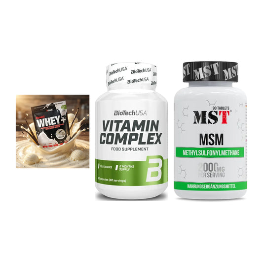 Regenerations-Set: Sinob Honest + BioTech Vitamin + MST MSM 2000 / – alle enthaltenen Artikel