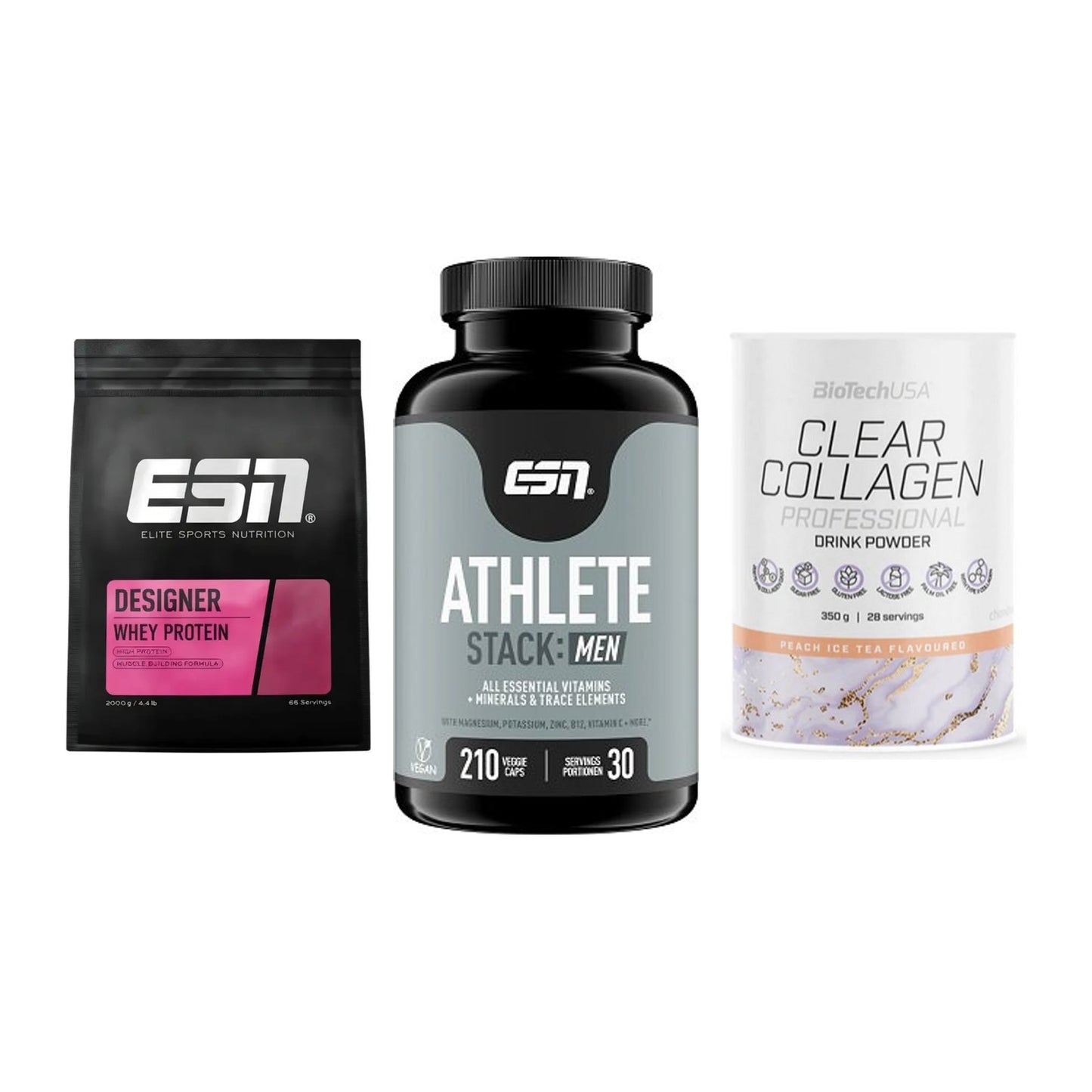 Regenerations-Set: ESN Designer + ESN Athlete + BioTech Clear – alle enthaltenen Artikel