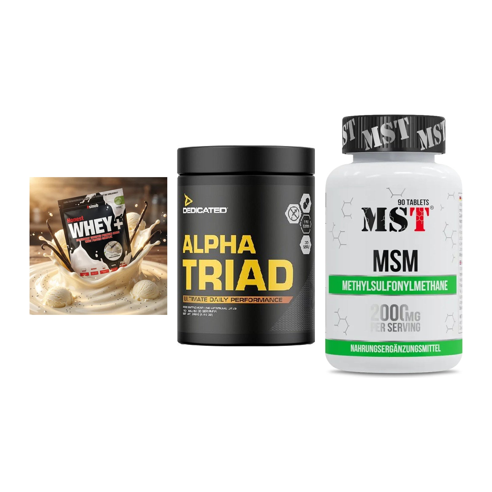 Regenerations-Set: Sinob Honest + Dedicated Alpha + MST MSM 2000 / – alle enthaltenen Artikel