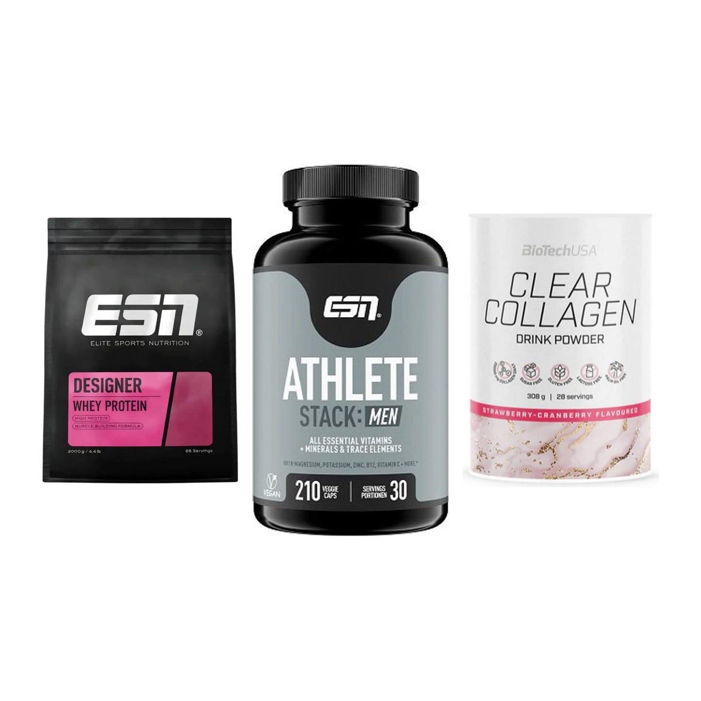 Regenerations-Set: ESN Designer + ESN Athlete + BioTech Clear – alle enthaltenen Artikel