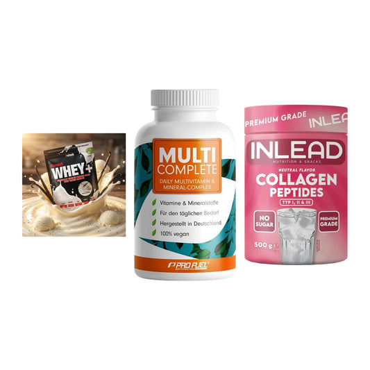 Regenerations-Set: Sinob Honest + ProFuel MULTI + INLEAD Collagen – alle enthaltenen Artikel