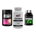 Regenerations-Set: ESN Designer + MST Tryptophan + Scitec Mega – alle enthaltenen Artikel