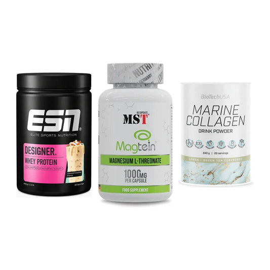 Regenerations-Set: ESN Designer + MST Magnesium + BioTech Marine – alle enthaltenen Artikel