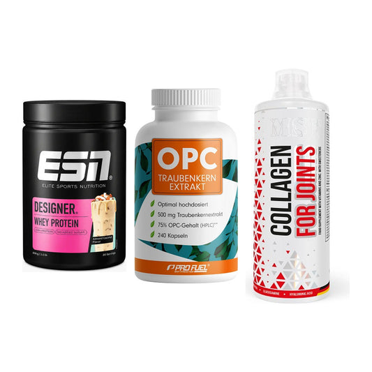 Regenerations-Set: ESN Designer + ProFuel OPC + MST Collagen – alle enthaltenen Artikel