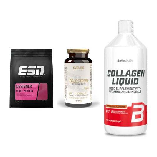 Regenerations-Set: ESN Designer + Evolite Nutriti + BioTech Collage – alle enthaltenen Artikel