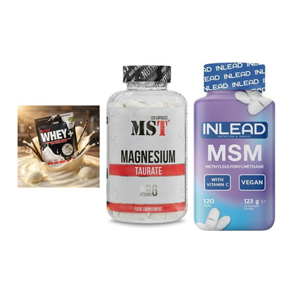 Regenerations-Set: Sinob Honest + MST Magnesium + INLEAD MSM – alle enthaltenen Artikel