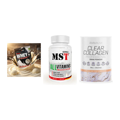 Regenerations-Set: Sinob Honest + MST All Vitamin + BioTech Clear – alle enthaltenen Artikel
