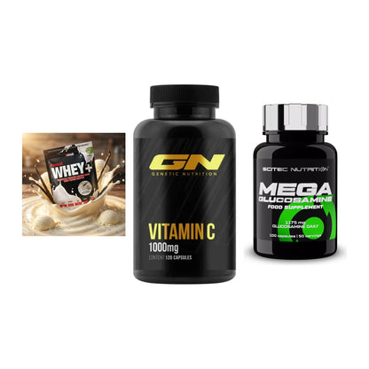 Regenerations-Set: Sinob Honest + GN Vitamin C + Scitec Mega – alle enthaltenen Artikel