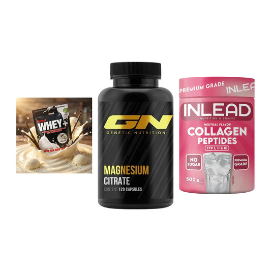 Regenerations-Set: Sinob Honest + GN Magnesium + INLEAD Collagen – alle enthaltenen Artikel