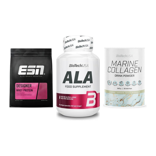 Regenerations-Set: ESN Designer + BioTech ALA + BioTech Marine – alle enthaltenen Artikel