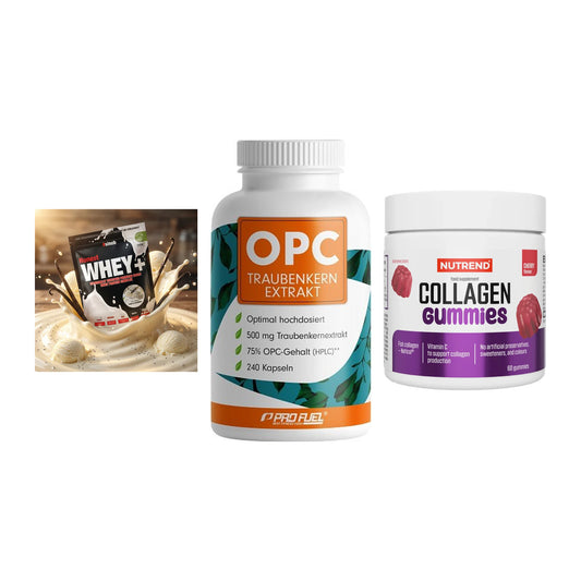Regenerations-Set: Sinob Honest + ProFuel OPC + Nutrend Collage – alle enthaltenen Artikel