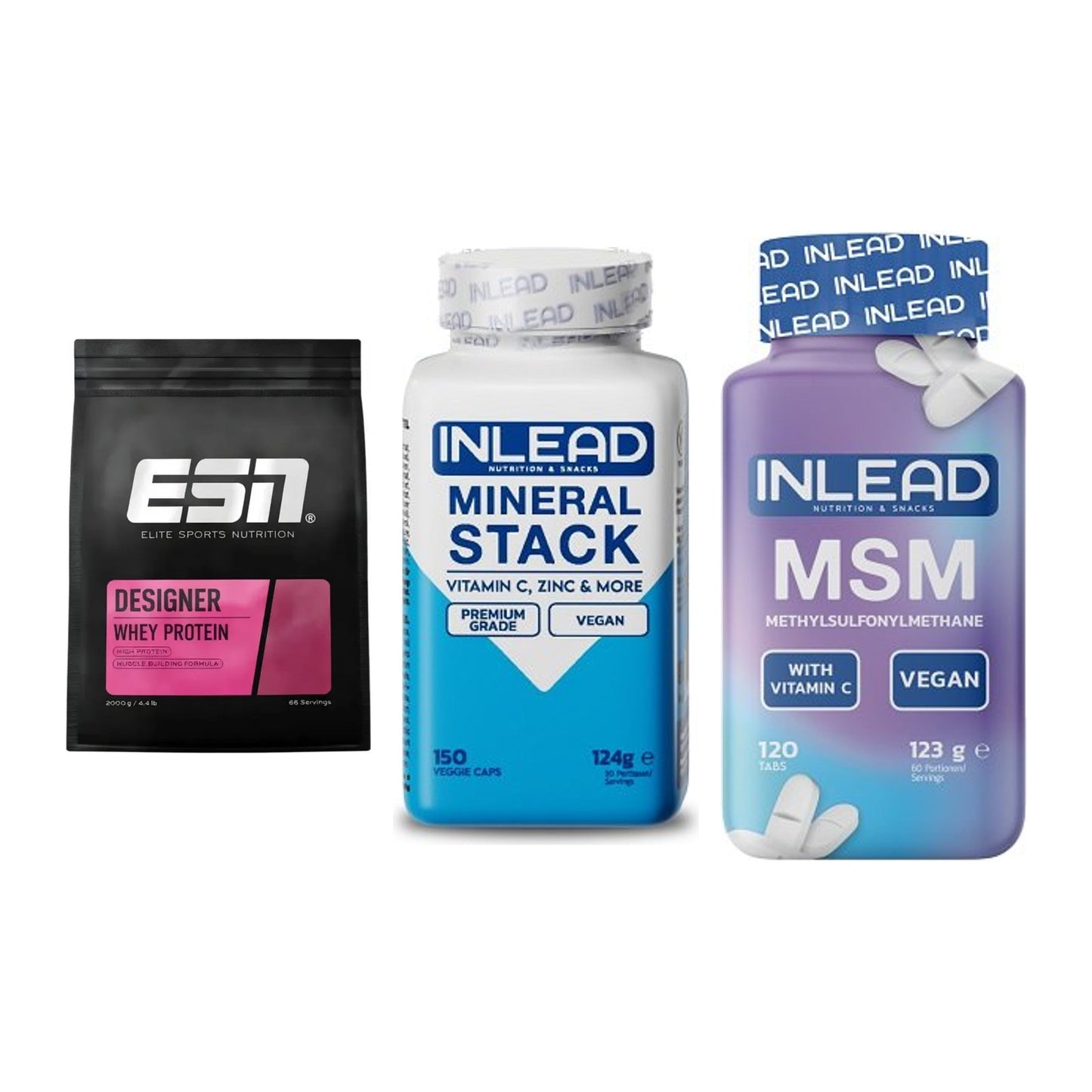 Regenerations-Set: ESN Designer + INLEAD Mineral + INLEAD MSM – alle enthaltenen Artikel