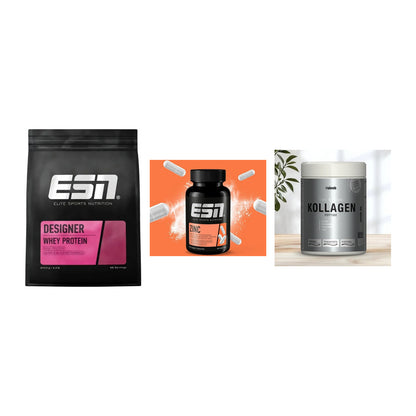 Regenerations-Set: ESN Designer + ESN Zinc + Sinob Kollagen – alle enthaltenen Artikel