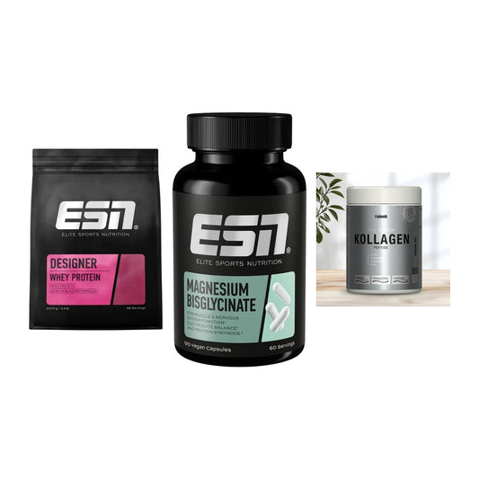 Regenerations-Set: ESN Designer + ESN Magnesium + Sinob Kollagen – alle enthaltenen Artikel