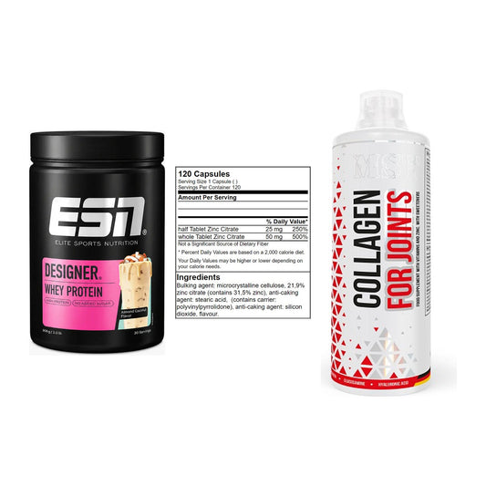 Regenerations-Set: ESN Designer + GN Zinc Citrate + MST Collagen – alle enthaltenen Artikel