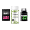 Regenerations-Set: ESN Designer + Sinob Vitamin C + Scitec Mega – alle enthaltenen Artikel
