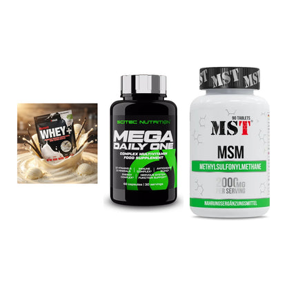 Regenerations-Set: Sinob Honest + Scitec Mega + MST MSM 2000 / – alle enthaltenen Artikel