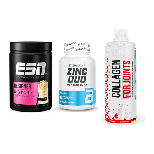 Regenerations-Set: ESN Designer + BioTech Zinc + MST Collagen – alle enthaltenen Artikel