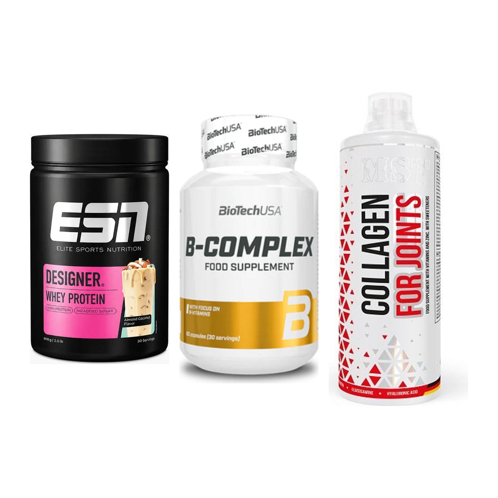 Regenerations-Set: ESN Designer + BioTech B + MST Collagen – alle enthaltenen Artikel