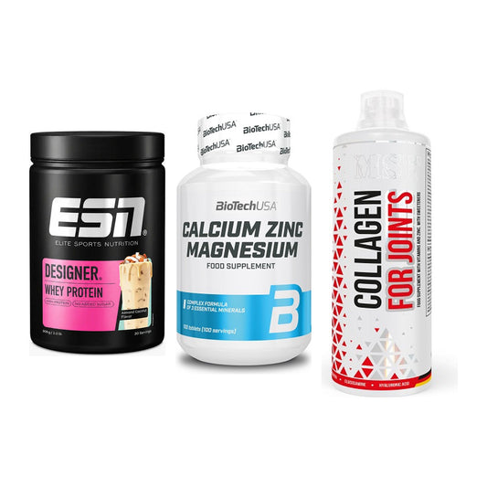 Regenerations-Set: ESN Designer + BioTech Calcium + MST Collagen – alle enthaltenen Artikel