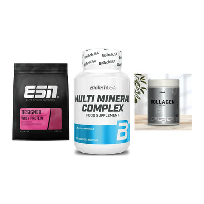 Regenerations-Set: ESN Designer + BioTech Multi + Sinob Kollagen – alle enthaltenen Artikel