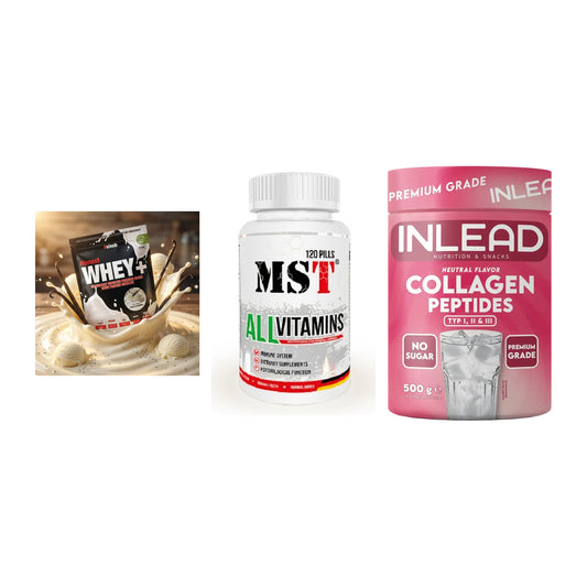 Regenerations-Set: Sinob Honest + MST All Vitamin + INLEAD Collagen – alle enthaltenen Artikel