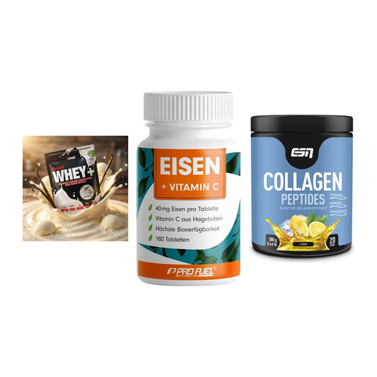 Regenerations-Set: Sinob Honest + ProFuel EISEN + ESN Collagen – alle enthaltenen Artikel