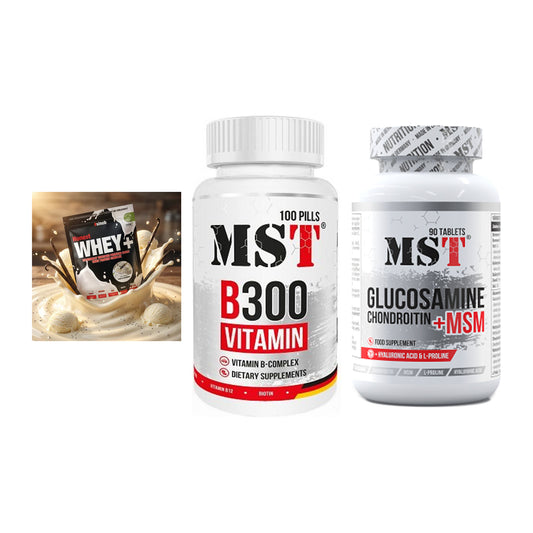 Regenerations-Set: Sinob Honest + MST B300 + MST Glucosamine – alle enthaltenen Artikel