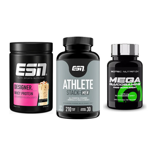 Regenerations-Set: ESN Designer + ESN Athlete + Scitec Mega – alle enthaltenen Artikel