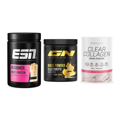 Regenerations-Set: ESN Designer + GN Base Powder + BioTech Clear – alle enthaltenen Artikel