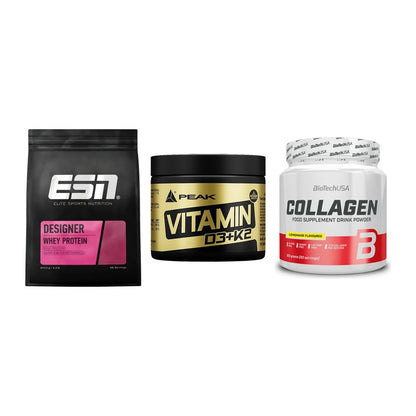 Regenerations-Set: ESN Designer + Peak Vitamin + BioTech Collage – alle enthaltenen Artikel