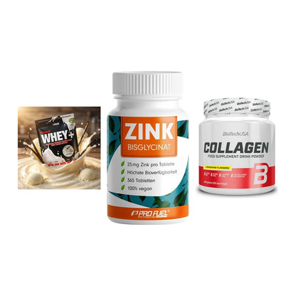 Regenerations-Set: Sinob Honest + ProFuel Zink + BioTech Collage – alle enthaltenen Artikel