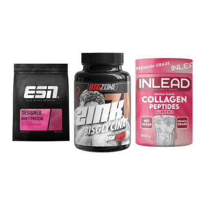 Regenerations-Set: ESN Designer + Big Zone Zink + INLEAD Collagen – alle enthaltenen Artikel