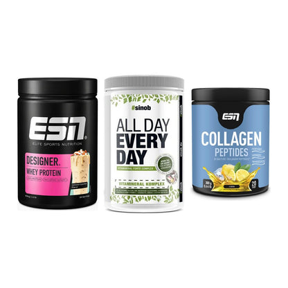 Regenerations-Set: ESN Designer + Sinob All Day + ESN Collagen – alle enthaltenen Artikel
