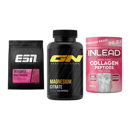 Regenerations-Set: ESN Designer + GN Magnesium + INLEAD Collagen – alle enthaltenen Artikel