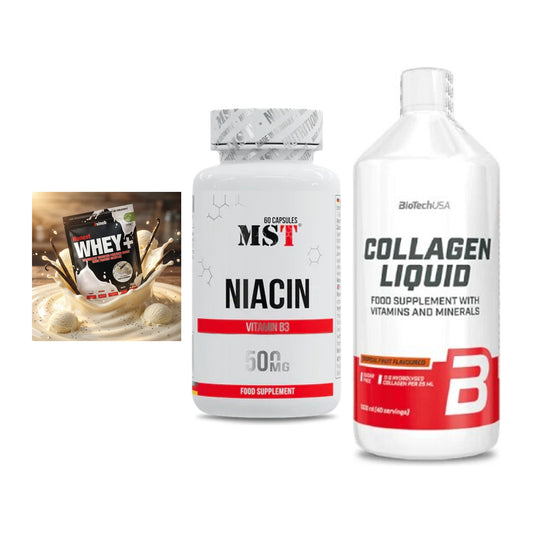 Regenerations-Set: Sinob Honest + MST Niacin + BioTech Collage – alle enthaltenen Artikel