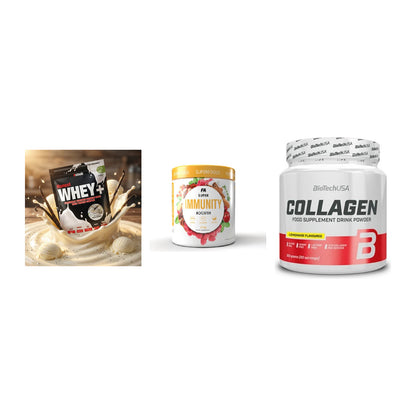 Regenerations-Set: Sinob Honest + FA Nutrition + BioTech Collage – alle enthaltenen Artikel