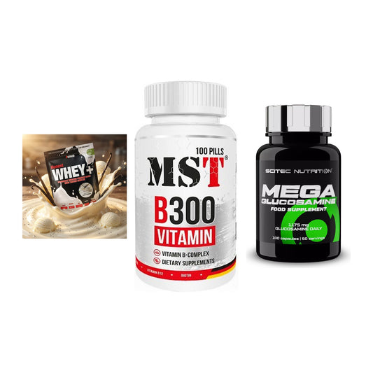 Regenerations-Set: Sinob Honest + MST B300 + Scitec Mega – alle enthaltenen Artikel