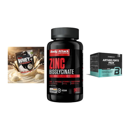 Regenerations-Set: Sinob Honest + Body Attack + BioTech Arthro – alle enthaltenen Artikel