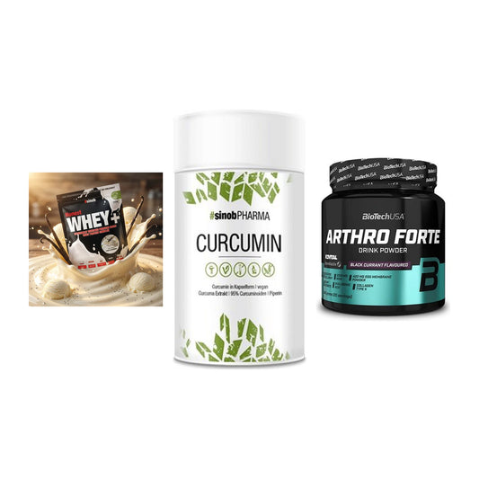 Regenerations-Set: Sinob Honest + Sinob Curcumin + BioTech Arthro – alle enthaltenen Artikel