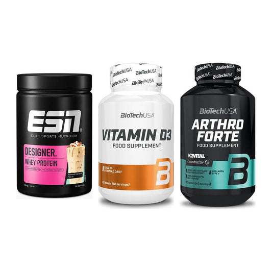 Regenerations-Set: ESN Designer + BioTech Vitamin + BioTech Arthro – alle enthaltenen Artikel
