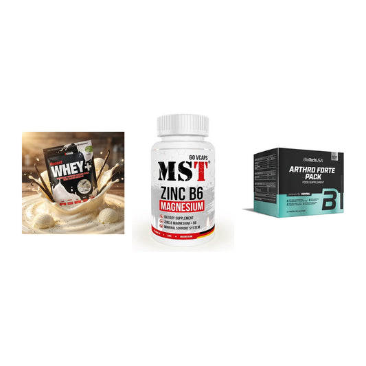 Regenerations-Set: Sinob Honest + MST Zinc + BioTech Arthro – alle enthaltenen Artikel