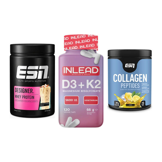 Regenerations-Set: ESN Designer + INLEAD Vitamin + ESN Collagen – alle enthaltenen Artikel