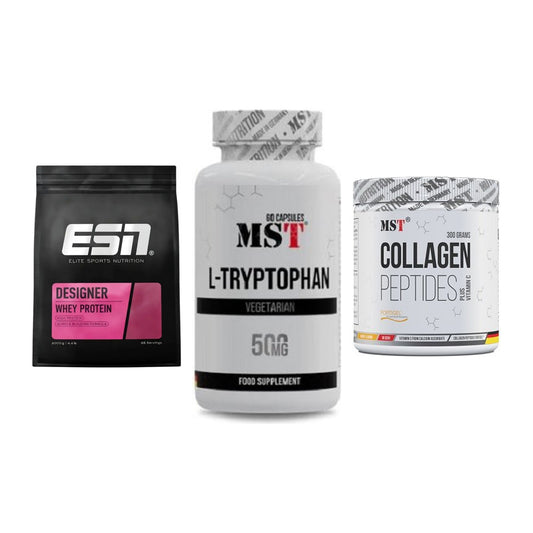 Regenerations-Set: ESN Designer + MST Tryptophan + MST Collagen – alle enthaltenen Artikel