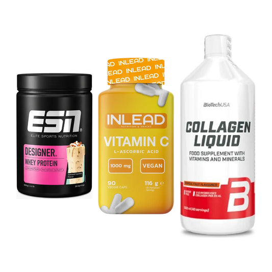 Regenerations-Set: ESN Designer + INLEAD Vitamin + BioTech Collage – alle enthaltenen Artikel