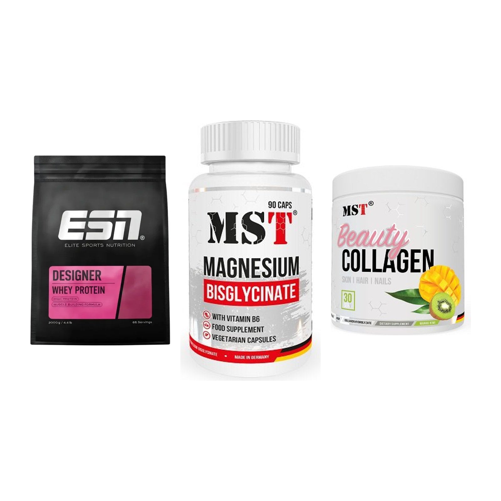 Regenerations-Set: ESN Designer + MST Magnesium + MST Beauty – alle enthaltenen Artikel