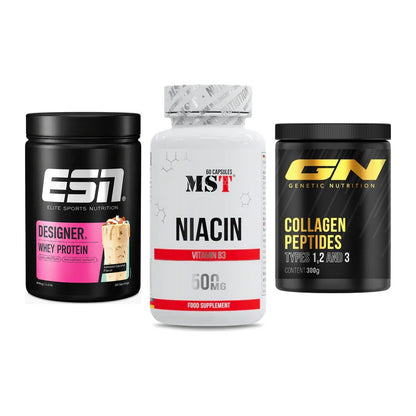 Regenerations-Set: ESN Designer + MST Niacin + GN Peptan – alle enthaltenen Artikel